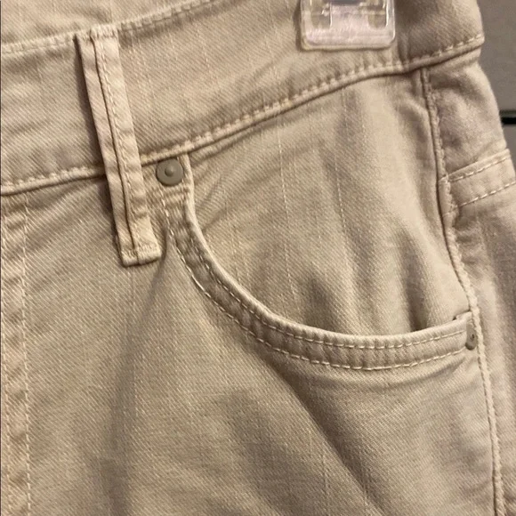 MOTHER Cream Straight Leg Jeans - Picture 6 of 14
